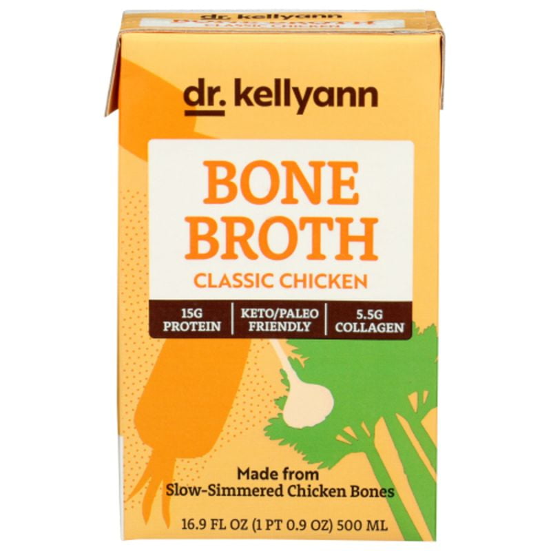 2X Dr. Kellyann Classic Chicken Bone Broth 16.9 fl oz