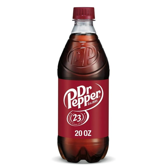 2X - Dr Pepper Soda - 20 fl oz Bottle