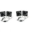 thumbnail image 1 of 2X Dual 120mm 5V USB Powered PC Router Fans with Speed Controller High Airflow Cooling Fan for Router Modem Receiver, 1 of 8