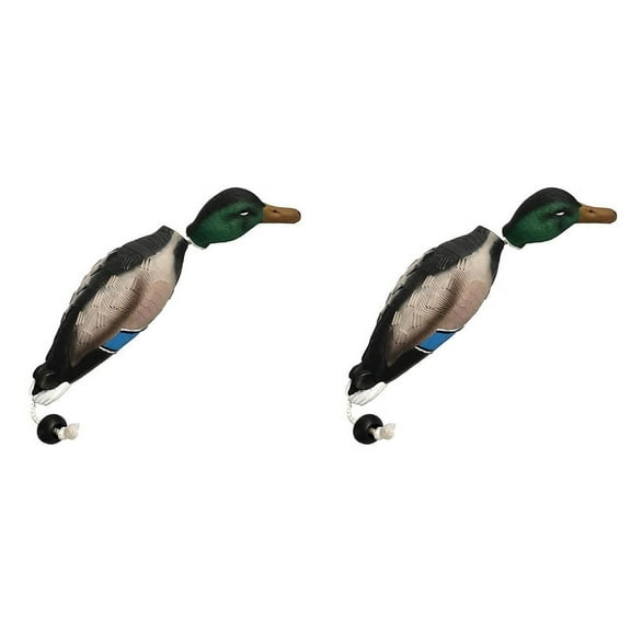 2X Duck Dummy Bumper Mimics Dead Duck Bumper Toy for Training Puppies or Adult Hunting Dogs