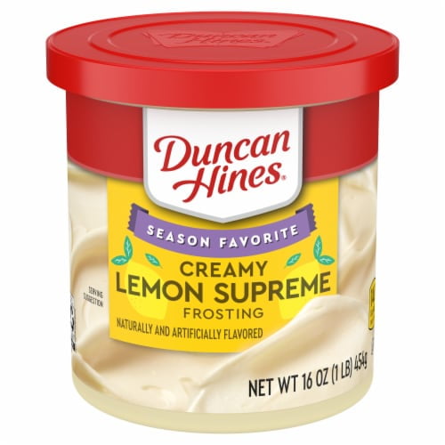 2X - Duncan Hines Creamy Lemon Supreme Frosting