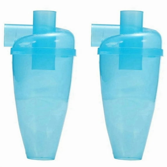 2X Dust Collector Cyclone Mini Small Industrial Extractor Woodworking Tool Vacuum Cleaner Filter Separation Home DIY