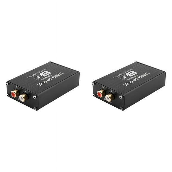 2X ES9018K2M Audio Decoder HIFI USB Sound Card Decoding Support 32Bit 384KHz for Power Amplifier Home Theater
