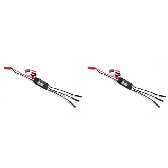 2X ESC Motor Speed Controller Brushless for RC Airplane with UBEC 10A