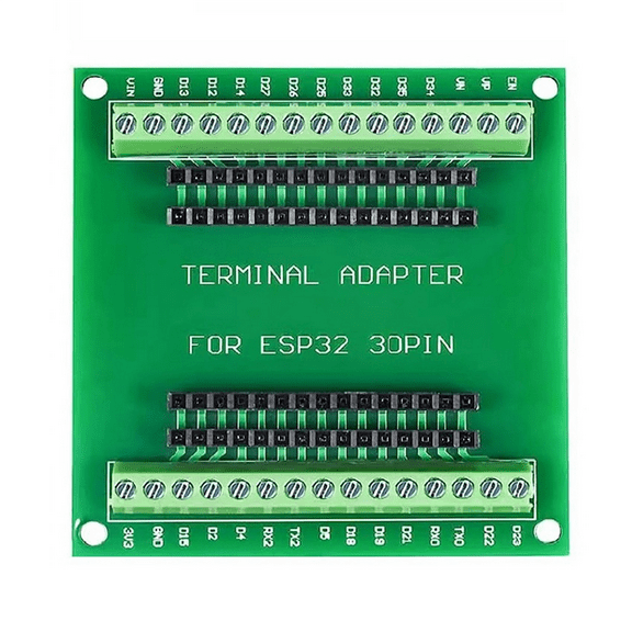 2X ESP32 Expansion Board 30Pin GPIO Breakout Board Compatible with 30 Pins ESP32 Development Board