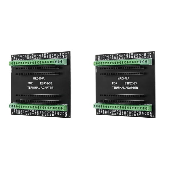 2X ESP32-S3 GPIO 1 Into 2 Breakout Board Double-Layers Expansion Board with N8R2/N16R8 Development Board B