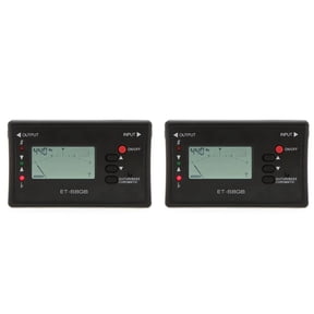 2X ET-68GB LED Digital Tuner Guitar Ukulele Violin Sound Instrument Accessories Guitars Chromatic Tuner