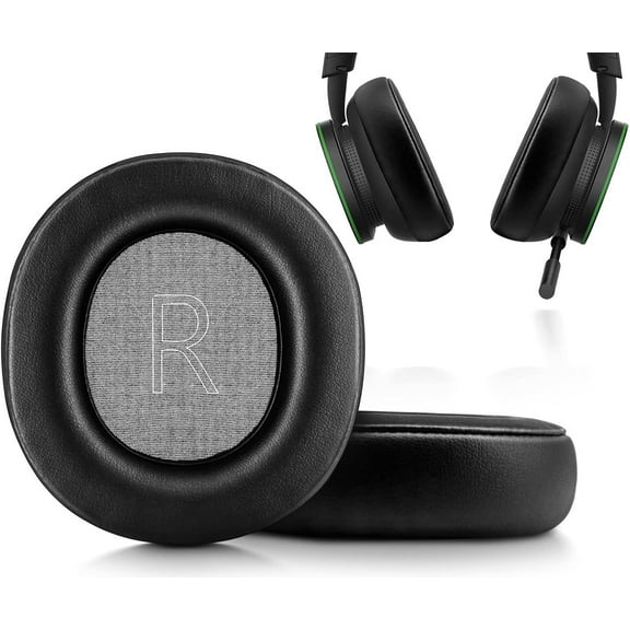 2X Earpads Cushion for Microsoft Xbox Headset ear pads Premium Soft Leather earmuffs Wireless Wired 20th Anniversary Special Edition -