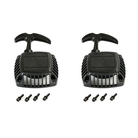 2X Easy to Start Pull Start for 32Cc-36Cc Engine Zenoah for 1/5 Baja 5B Rovan 5Ive-T,Black