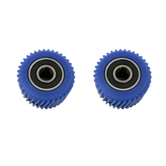 2X Ebike 36V/48V Nylon Gear Replacement for TSDZ2 Mid Drive Motor Gear Upgrade Parts Accessories,2 x Ebike Torque Sensor,Blue