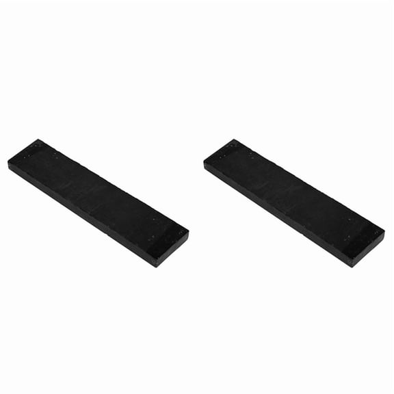 2X Ebony Old Material Ebony Ukulele Guitar Violin Handle Instrument Raw Material Blank DIY Instrument Accessories,2 x ebony,As Shown