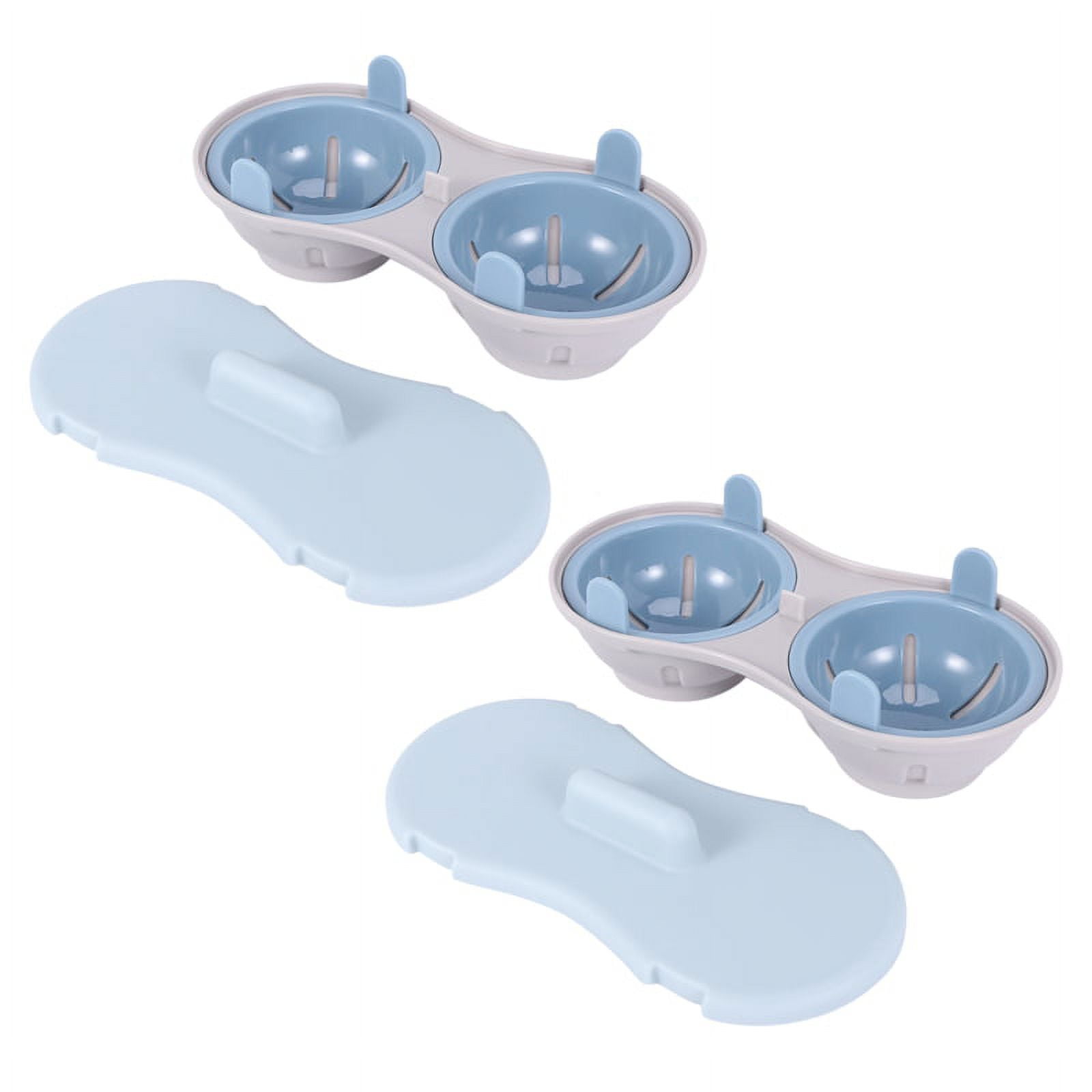 2X Egg Poacher Double Cup Dual High Capacity Design Egg Cooker Ultimate