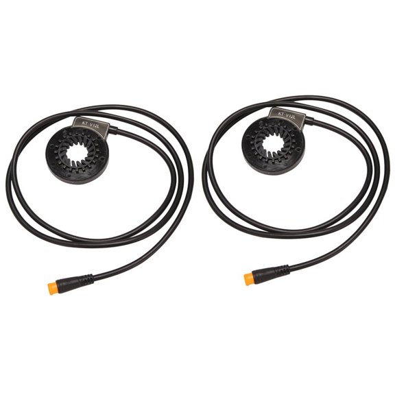 2X Electric Bikes PAS Sensor E-Bike Waterproof Conversion Kit Parts E-Bike Pas System Assistant Sensor KT-V12L,2 x Speed Sensor,black
