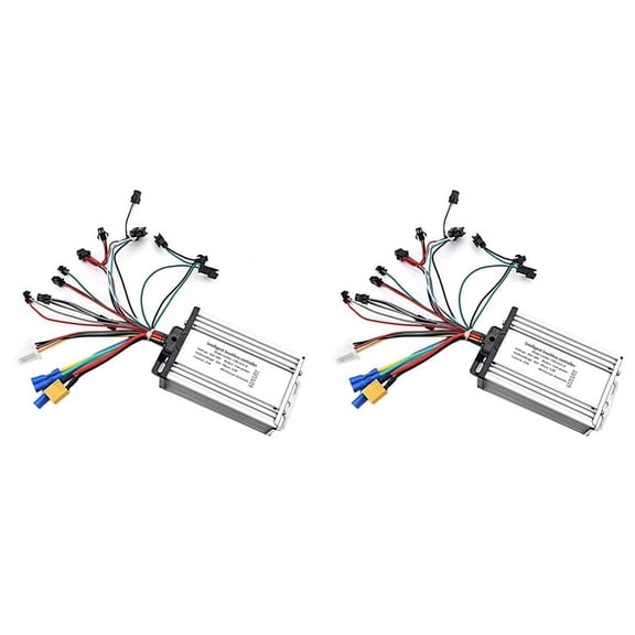 2X Electric Scooter 36V-60V 25A Controller 36V 48V 52V 60V Intelligent Brushless Controller 6 Tube Universal Controller