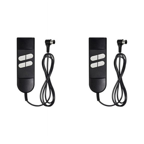 2X Electric Sofa Remote Replacement, 5 Pin 4 Button Power Recliner Remote for OKIN LIMOSS Pride Golden Berkline