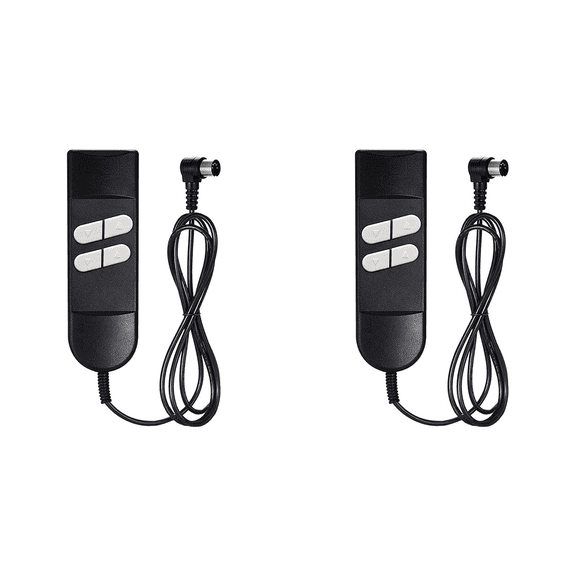 2X Electric Sofa Remote Replacement, 5 Pin 4 Button Power Recliner for OKIN LIMOSS Pride Golden Berkline