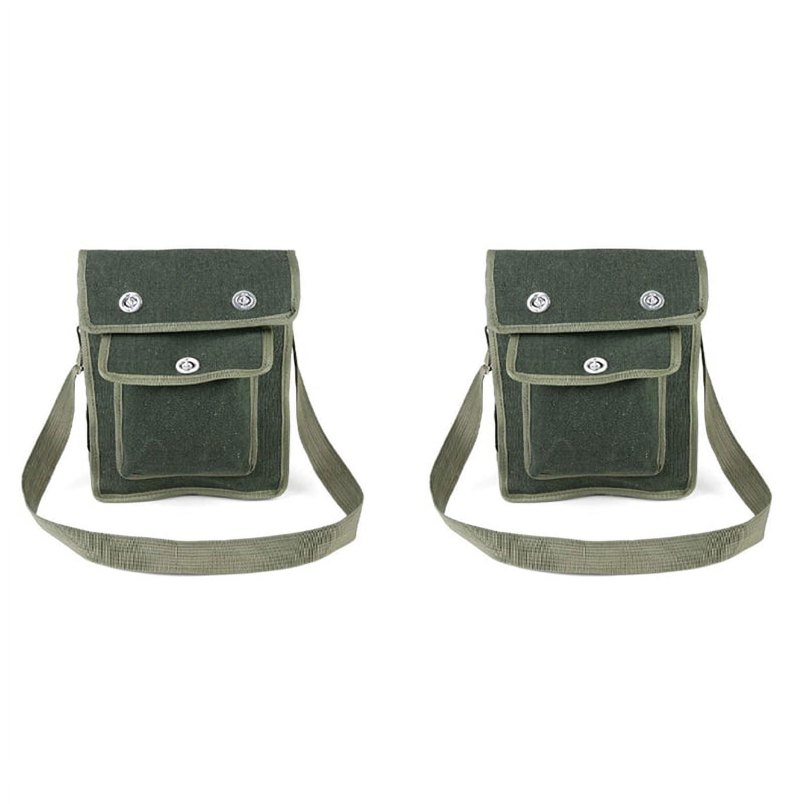 2X Electrician Storage Bag Tool Kit Repair Kit One-Shoulder Communication Plumber's Bag Can Store Flashlight Keys