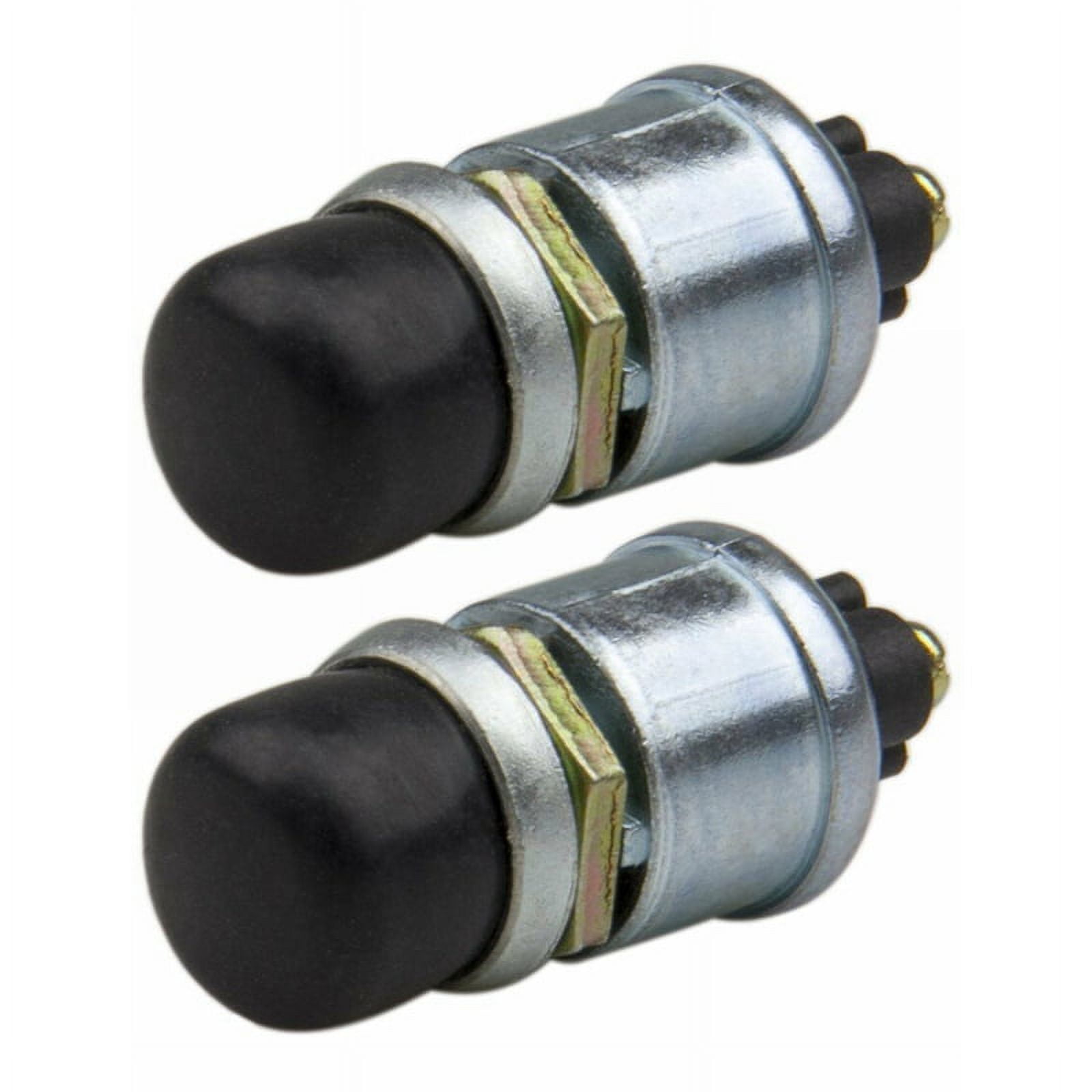 2X Engine Start Push Button HeavyDuty Momentary Start Switch 12V Dc
