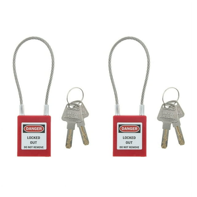 2X Engineering Safety Padlock Rope Long Beam Lockout Tag Out Isolation Lock Isolation Padlock