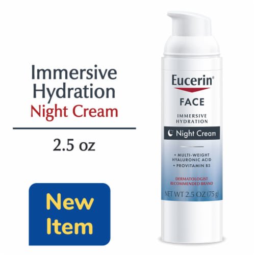 2X Eucerin Face Immersive Hydration Night Cream With Hyaluronic Acid