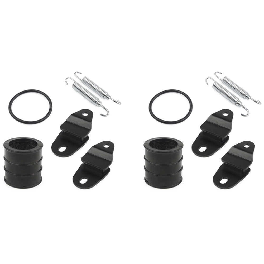Exhaust Muffler Hanger Kit For Yamaha Banshee 350 YFZ350 1987-2006 - Includes Springs, O-Rings, Mounts
