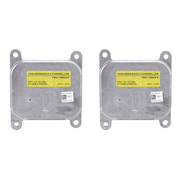 2X FB53-13B626-B LED Headlight Module for Explorer Limited Headlights Module Control