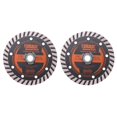 2X FINDER Turbo Diamond Saw Blade Disc Porcelain Tile Ceramic Granite
