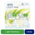 thumbnail image 1 of 2X-Febreze Bamboo LIGHT Fade Defy PLUG Air Freshener Oil Refill - 0.87 fl oz - 2 ct, 1 of 5