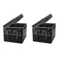 thumbnail image 1 of 2X Fireproof File Storage Box,Fireproof Storage File Cabinet with Lock,Portable ,for / Folder, 1 of 9