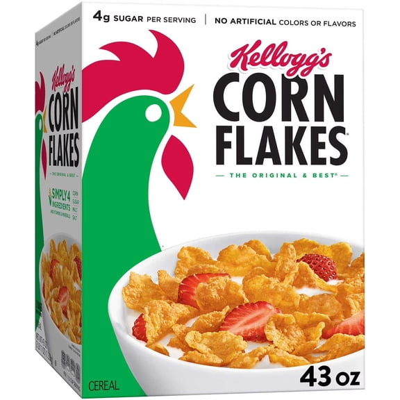 2X Flakes Breakfast Cereal, 43 oz.