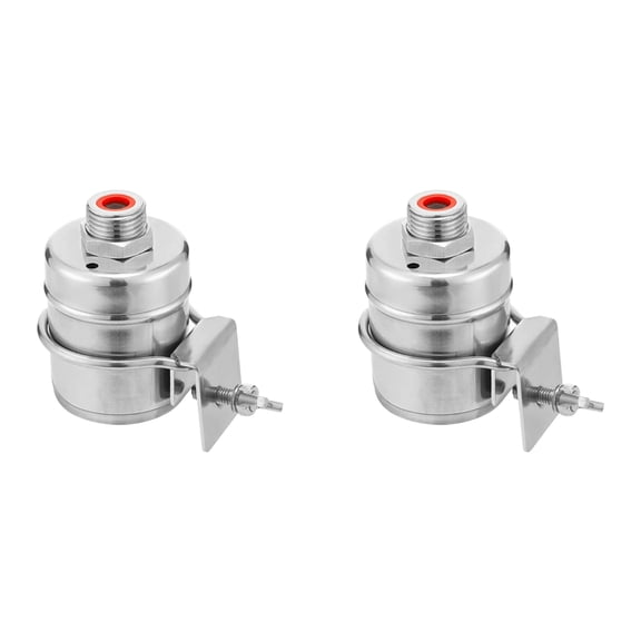 2X Float Valve Fully Automatic 1/2 Inch Filling Mini Water Level Control for Tanks (Narrow Side)