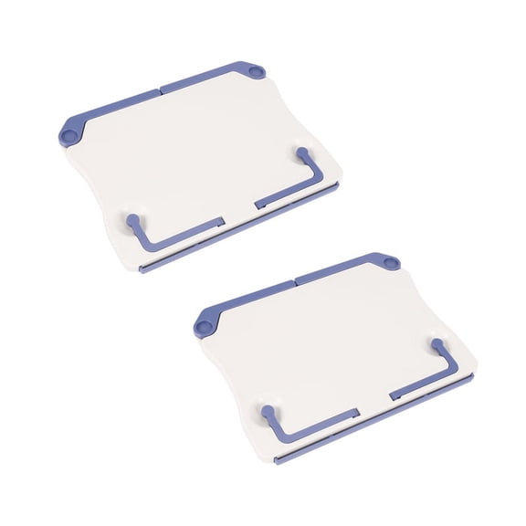 2X Folding Tabletop Music Stand ABS Sheet Holder Applicable for Guitar Piano Violin Universal Musical Instrument