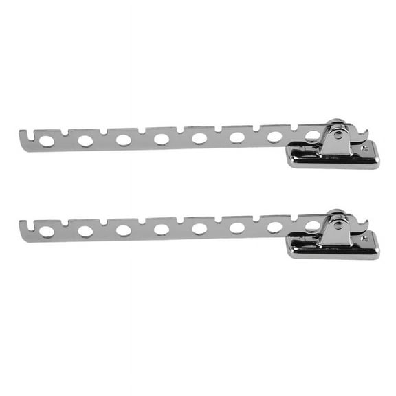 2X Folding Wall Mounted Clothes Hanger, Clothes Hook with Swing Arm Holder Clothing Hanging System