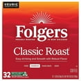 thumbnail image 1 of 2X - Folgers Classic Roast Coffee, Medium Roast, 32 Keurig K-Cup Pods, 1 of 5