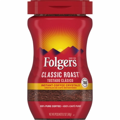 2X - Folgers Classic Roast Instant Coffee
