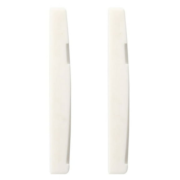 2X Folk Saddle Bridge Bone Bone Guitar Saddle