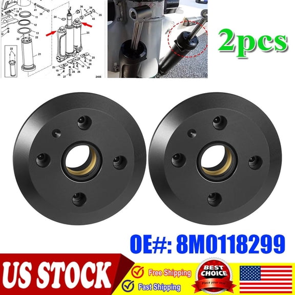 2X For Mercury Outboard Verado Trim Rod Cap Seal 8M0118299 896157A01 200-450HP