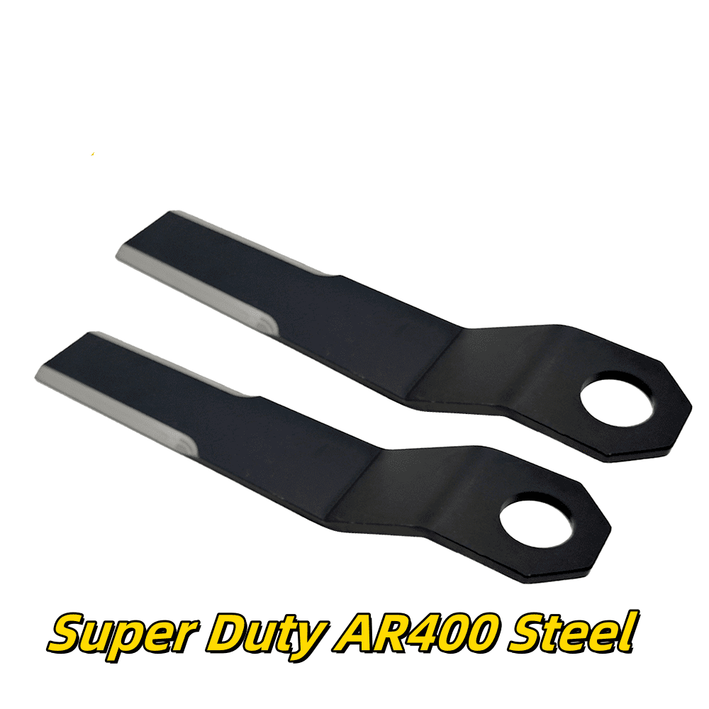 2X For Mower King Skidsteer Brush Hog Mower Rotary Grass Cutter Steel