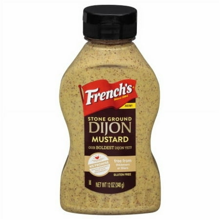 2X-French's Stone Ground Dijon Mustard - 12 oz