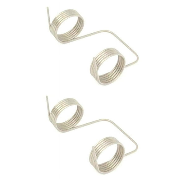 2X Front Bumper Headlight Washer Lever Spring 51117202885 for - 5 6 7 Series F07 F10 F11 F06 F12 F13 F01 F02 F03 F04,2x Headlight Washer Lever Spring,Silver