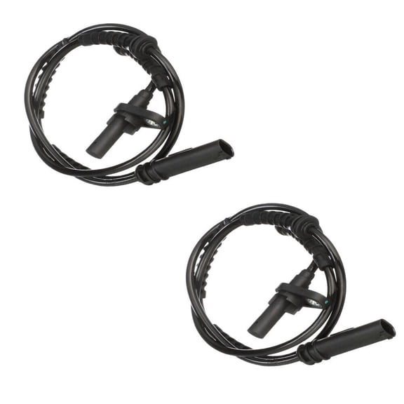 2X Front Driver Passenger Side ABS Wheel Speed Sensor Compatible with BMW 528I 12-13 535I 12-14 550i 12-14 740i 13-14 750i 13-14 M5 13-16 M6 12-19 34526853859 ALS2722