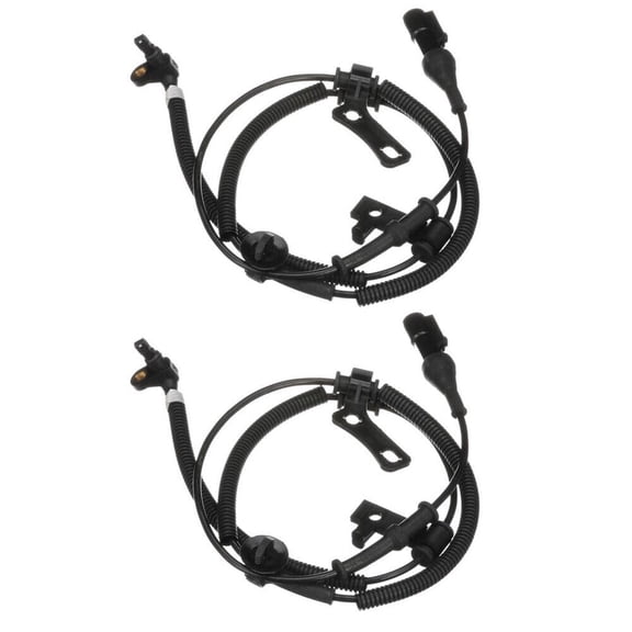 2X Front Driver Passenger Side ABS Wheel Speed Sensor Compatible with Ford Explorer 06-10 Explorer Sport Trac 07-10 Mercury Mountaineer 06-10 6L2Z2C204A 7L2Z2C204B 7L2Z2C204A S10652