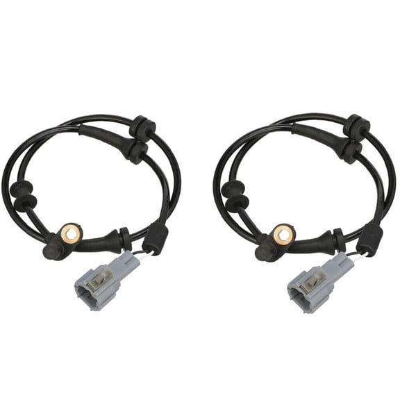 2X Front Driver Passenger Side ABS Wheel Speed Sensor Compatible with Infiniti QX56 08-10 Nissan Titan 08-11 Armada 08-12 D7910ZR00B D7910ZR00A ALS1666