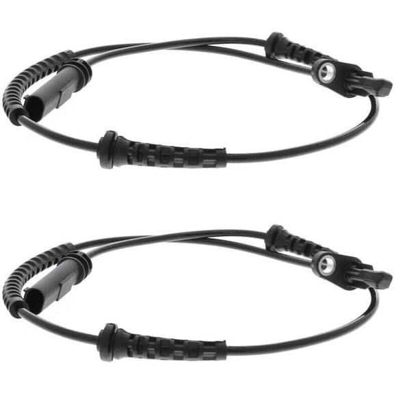 2X Front Driver Passenger Side ABS Wheel Speed Sensor Compatible With BMW X3 18-20 X4 19-20 4526871064 34526895657 ALS3220