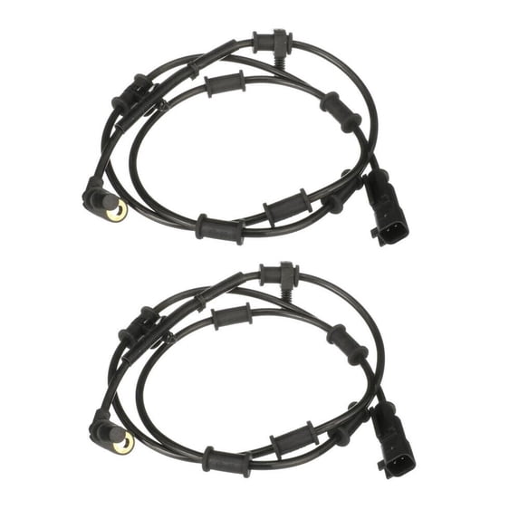 2X Front Driver Passenger Side ABS Wheel Speed Sensor Compatible with Dodge Ram 2500 3500 4WD 09-10 Ram 2500 3500 11-12 52122426AB ALS1971