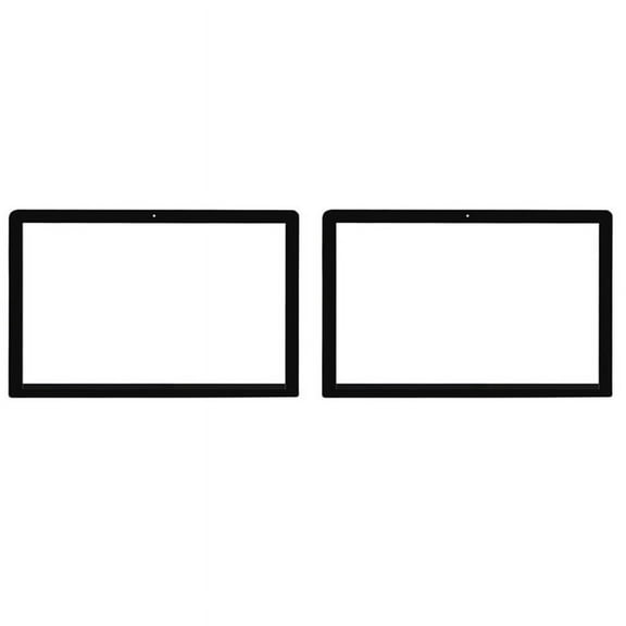 2X Front LCD Glass Screen A1278 Unibody Replacement Part for Pro 13.3Inch 13Inch,2 x Front LCD Glass Screen,black