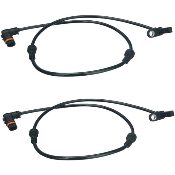 2X Front Left Right Side ABS Wheel Speed Sensor Compatible With Mercedes Benz C300 08-09 GLK350 10-11 2045400517