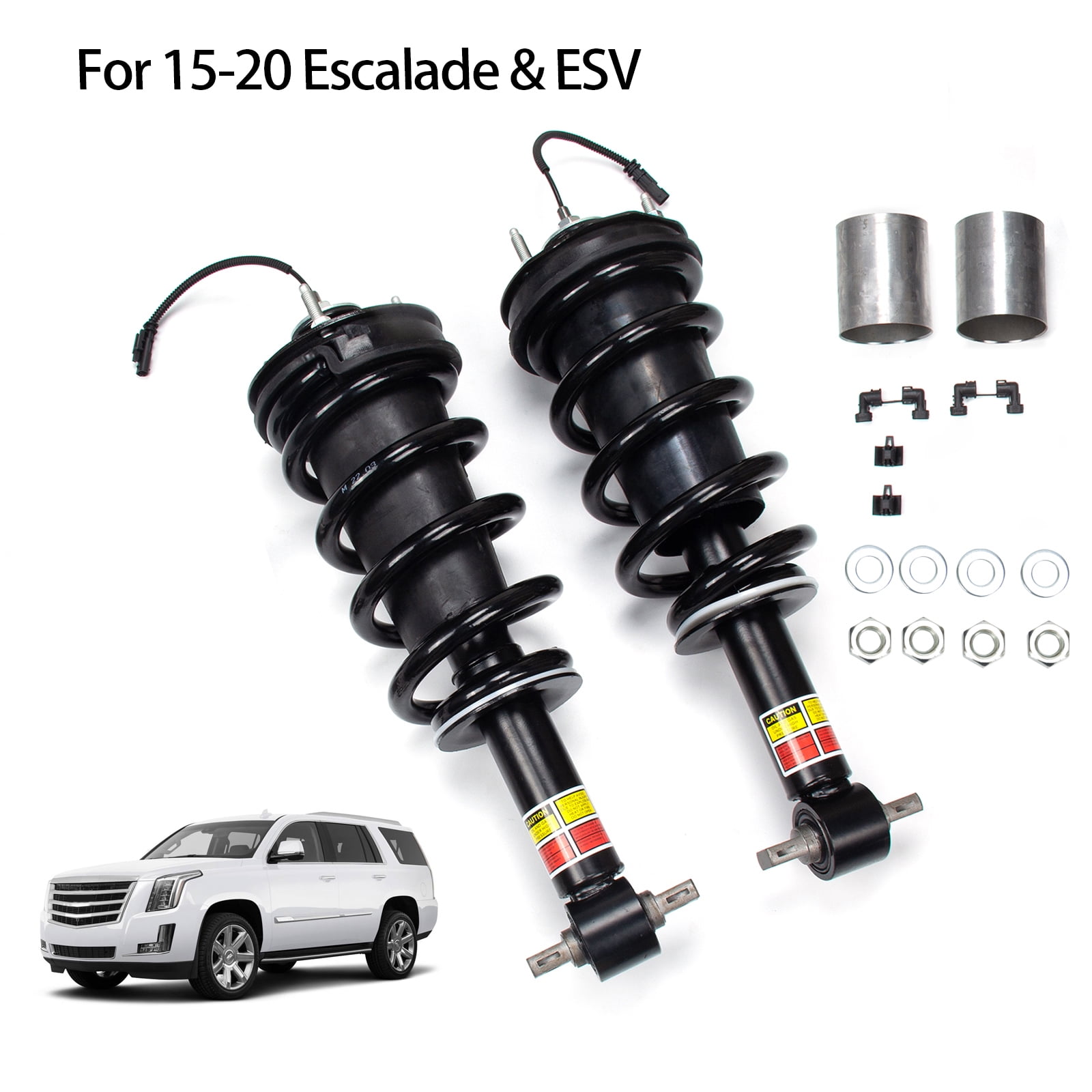2X Front Magnetic Shock Struts Assembly for 2015-2019 Suburban Tahoe GMC Yukon