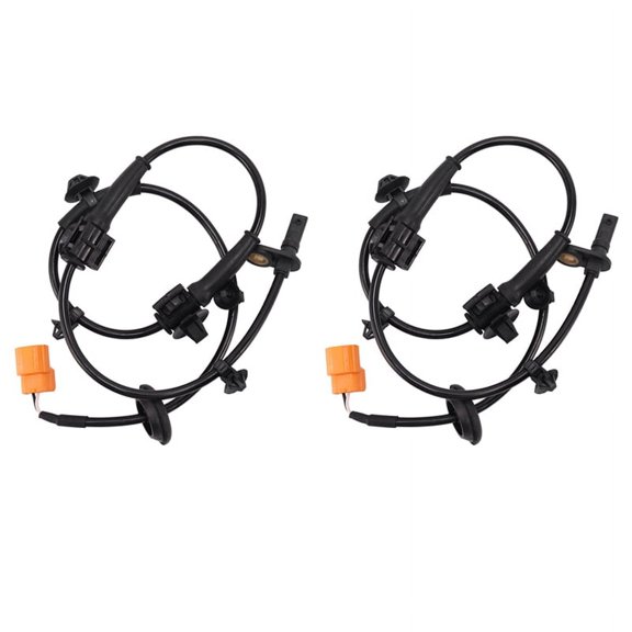 2X Front Right ABS Sensor 57450-SAA-G02 57450-SAA-G01 Fit for City Jazz,2x Sensor,black