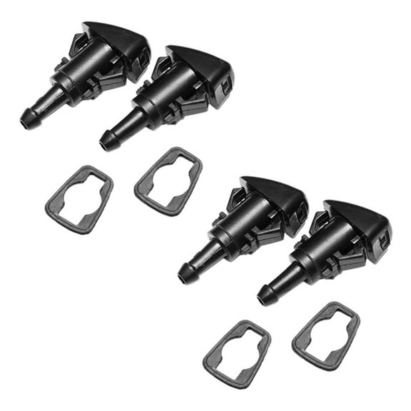 2X Front Windshield Washer Nozzles Wiper Kit for , , Ram, - Replaces Part Number 4805742AB